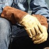 Briers Golden Leather Pruning Gauntlets