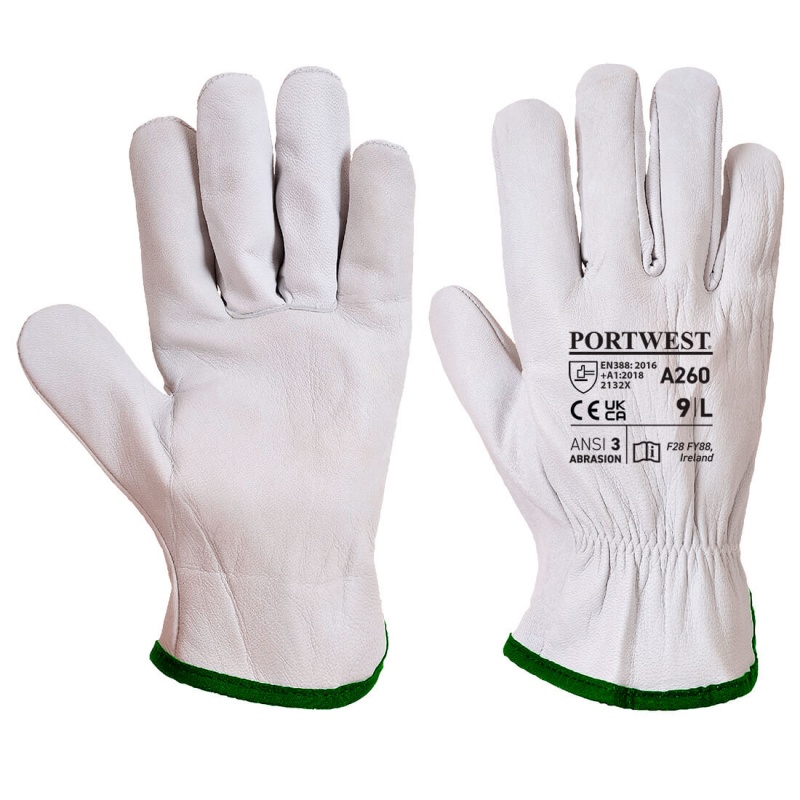 Portwest A260 Oves Goatskin Leather Gardening Gloves