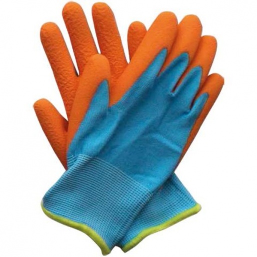 Briers Kids Digger Gardening Gloves (Blue/Orange)