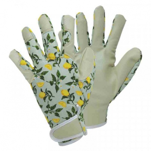 Briers Sicilian Lemon Leather Gardening Gloves
