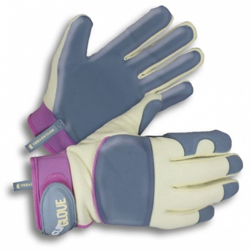 Clip Glove Ladies Leather Palm Gloves GardeningGloves.co.uk
