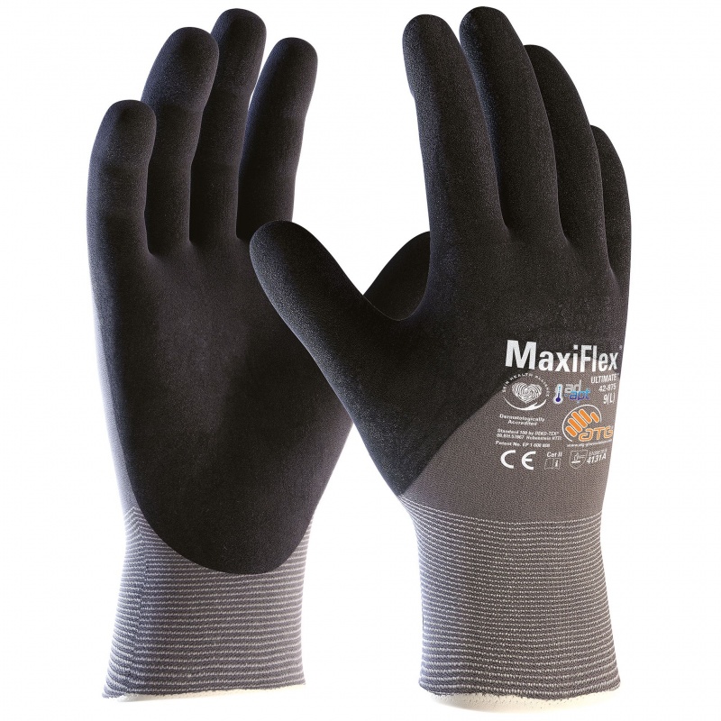 MaxiFlex Ultimate Nitrile Gardening Gloves GardeningGloves.co.uk