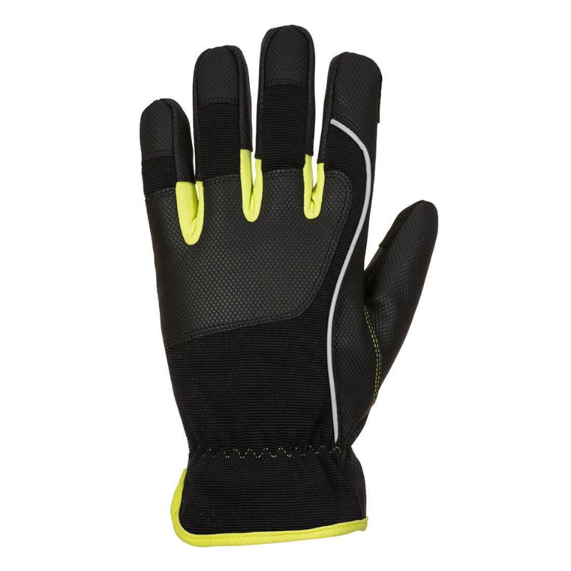 thumbnail image 2 of 8 Oz Large Brown Cotton Jersey Work Gloves – Lightweight & Breathable Gardening Gloves (Bulk Options) 2 of 5