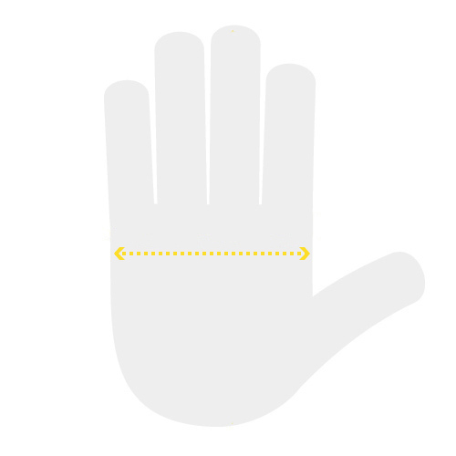 hand width measurement guide