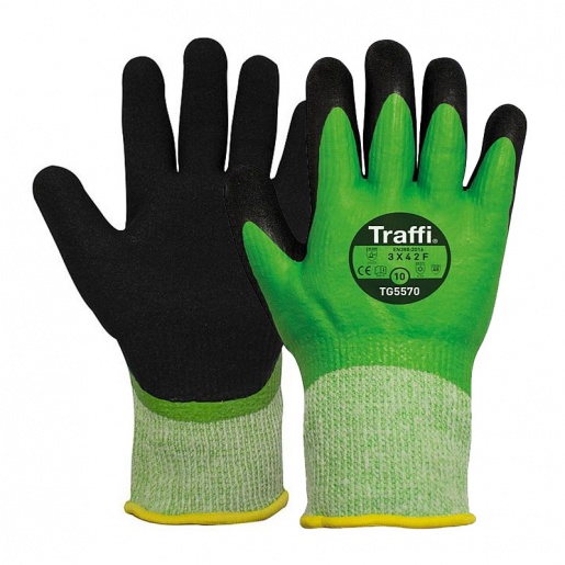 TraffiGlove TG5570 Winter Cut-Resistant Gardening Gloves