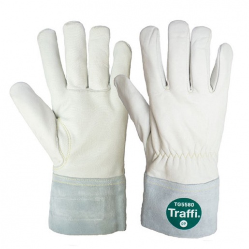 Traffiglove Premium Heavy Duty Leather Gardening Gloves